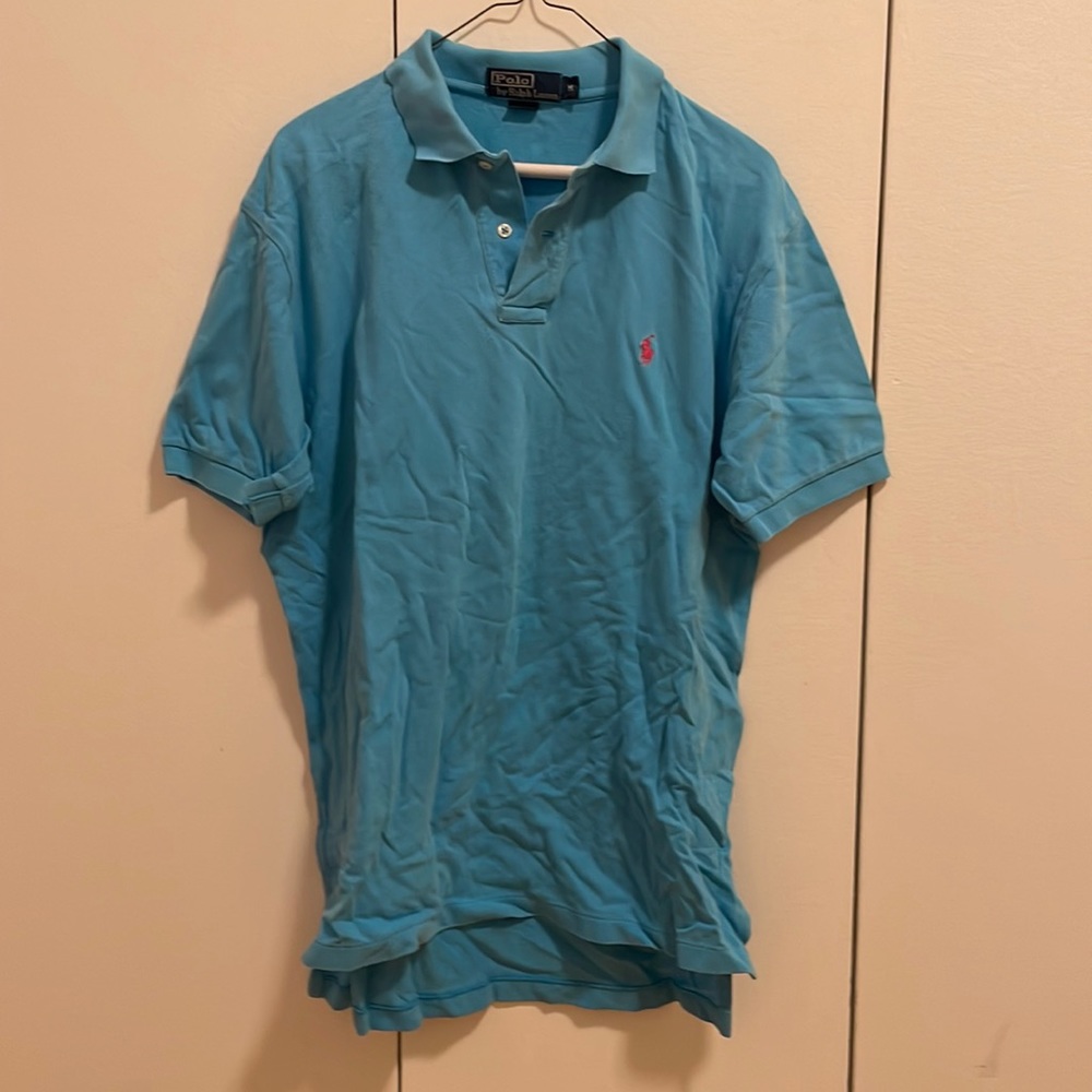 Polo Ralph Lauren light blue polo men size medium